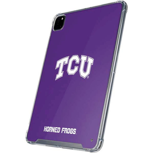Texas Christian University TCU Horned Frogs iPad Pro 12.9in (2020) Clear Case